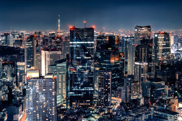 istock Tokyo city in Japan 1130899107
