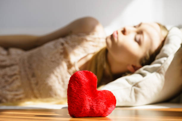 istock Sad woman on Valentines day 1130902746