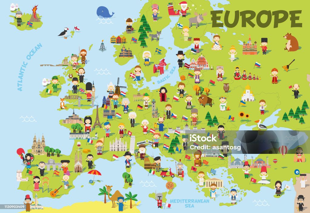 Ilustración de Mapa De Dibujos Animados Divertidos De Europa Con Niños De Diferentes Nacionalidades Monumentos Representativos Animales Y Objetos De Todos Los Países Ilustración Vectorial Para Educación Preescolar Y Diseño De Niños Ilustración de Mapa De Dibujos Animados Divertidos De Europa Con Niños De Diferentes Nacionalidades Monumentos Representativos Animales Y Objetos De Todos Los Países Ilustración Vectorial Para Educación Preescolar Y Diseño De Niños