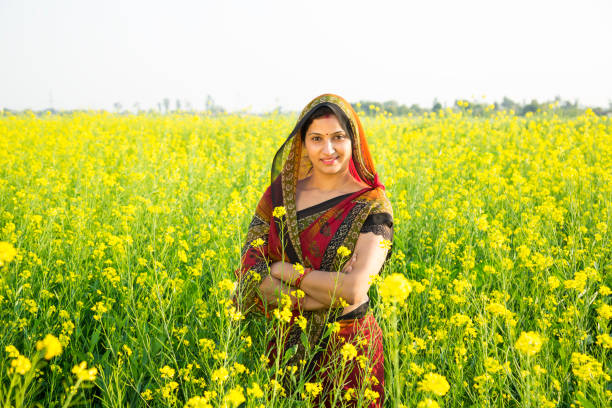istock Smiling woman farmer - Stock image 1130904143