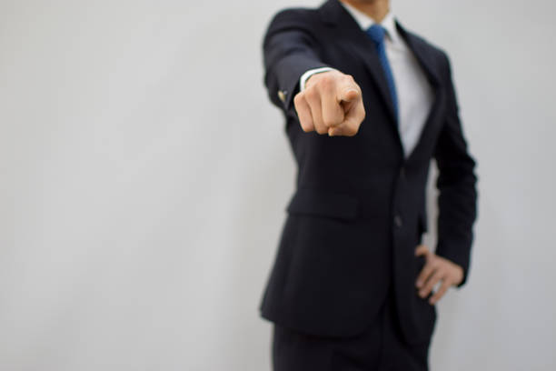 istock The pose of a smart expert 1130904234
