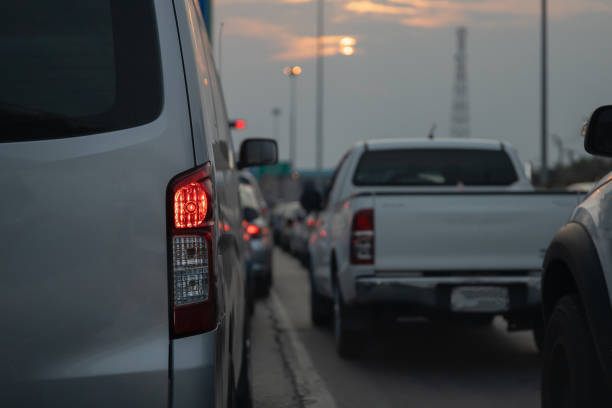 istock Traffic jam in the city 1130904734