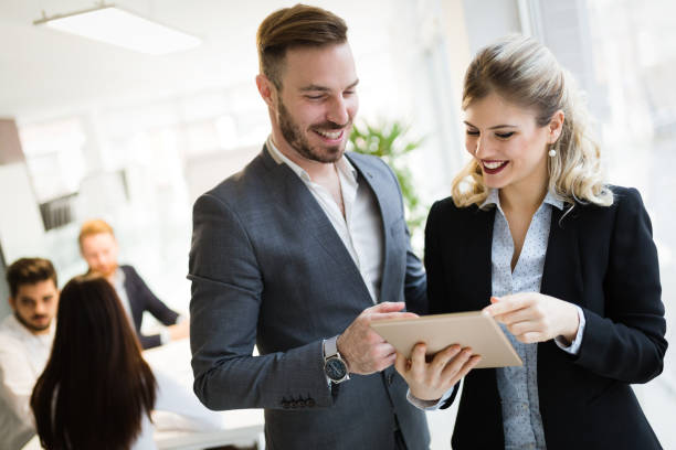 istock Business people working together on project and brainstorming in office 1130904770