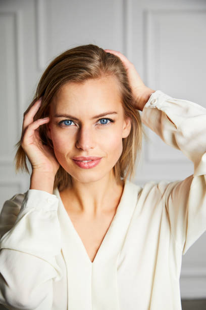 istock Beautiful blond woman 1130907250