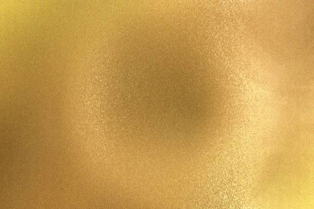 istock Gold steel sheet texture, abstract background 1130908584