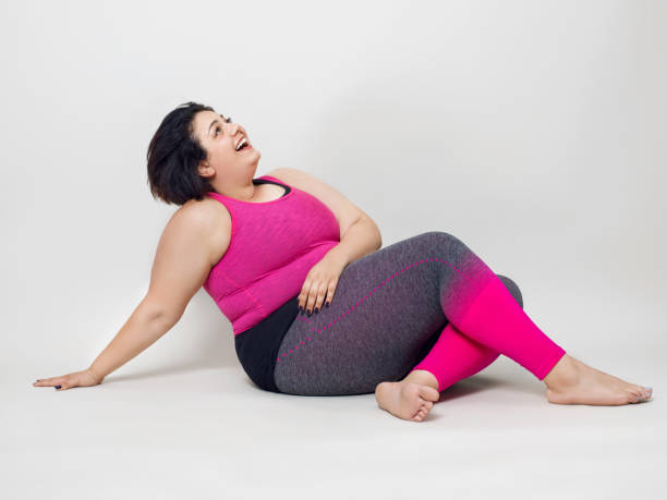 istock Overweight young woman 1130909028