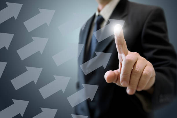 istock Teamwork arrow togetherness partnership businessman success 1130909045