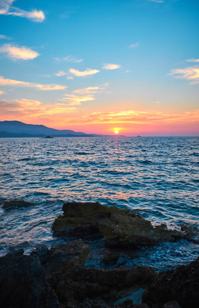 istock beautiful sunset over the sea 1130913013