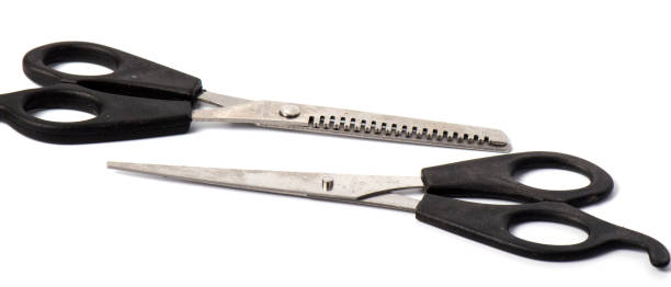 istock Hairdresser work table flatlay background. 1130915023