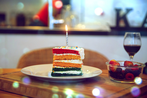 Small birthday cake