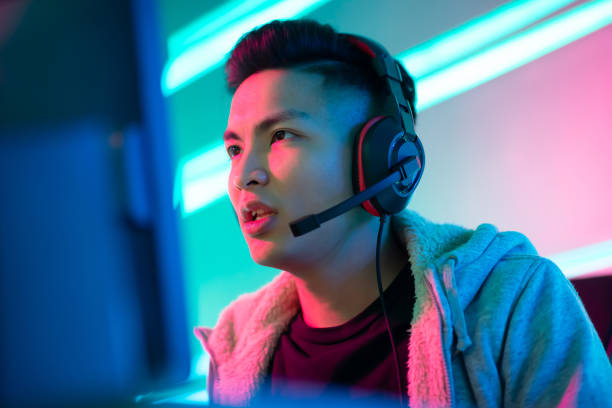 istock cybersport gamer have live stream 1130919892