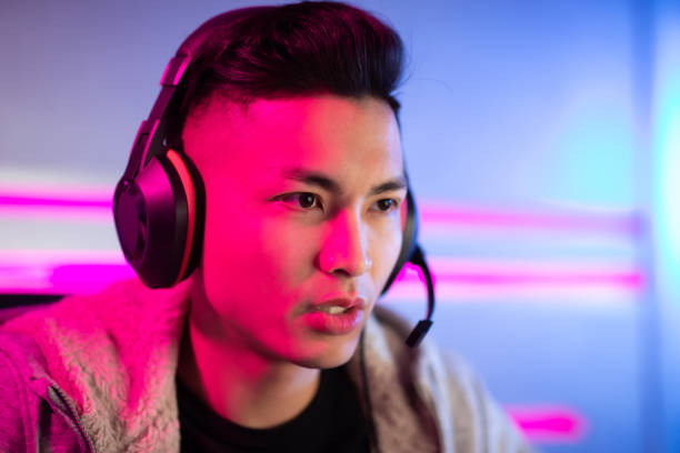istock Young Asian cyber sport gamer 1130920252