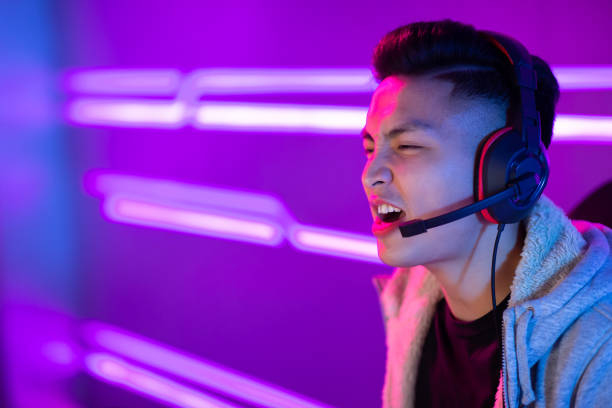istock Young Asian cyber sport gamer 1130920312