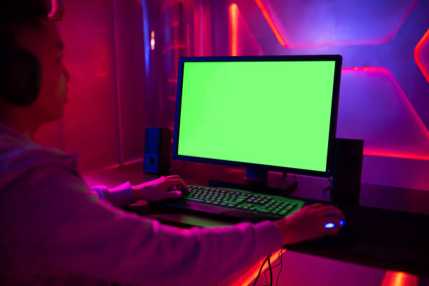 istock cyber sport gamer with computer 1130920329