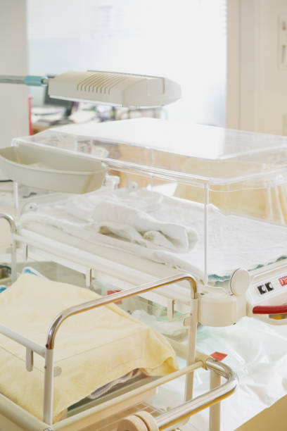 istock Hospital incubator room without baby 1130922012