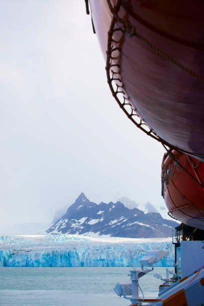 istock Cruise ship parked in Neko bay 1130922111