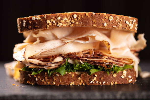 турция сэндвич - turkey sandwich стоковые фото и изображения