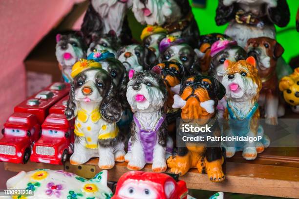 Ceramic Figures Stock Photo - Download Image Now - Gnome, Making, Animal