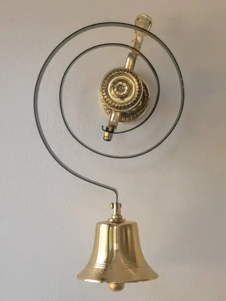 Bell on wall