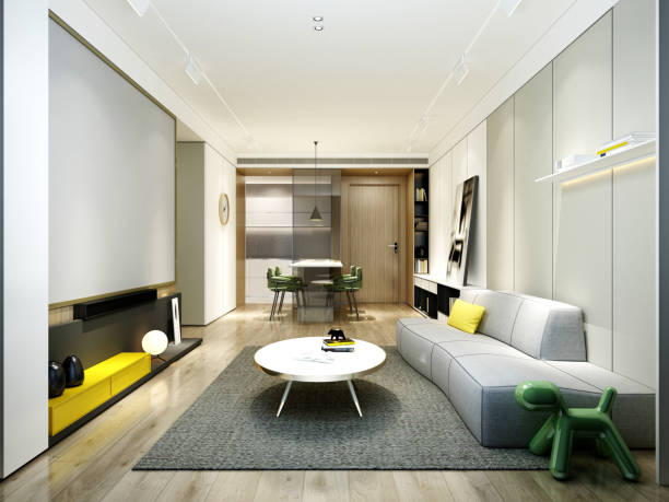 istock 3D Render of Living room 1130932460