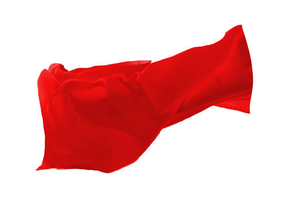 istock Fabric Flowing Cloth Wave overlays 1130946998