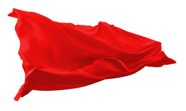 istock Fabric Flowing Cloth Wave overlays 1130947442