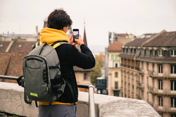 istock Taking a Photo Above the Rooftops 1130961225