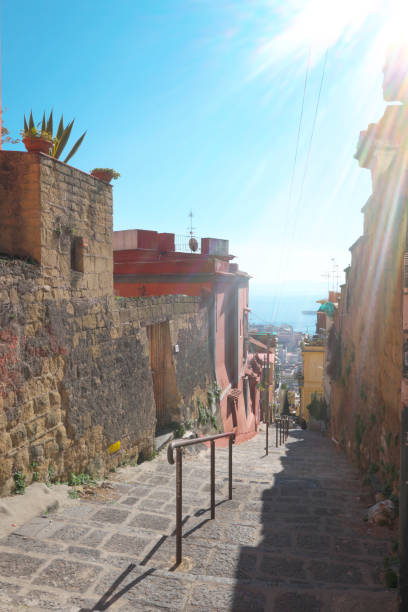istock Petraio Old Steps in Naples, Italy 1130966629