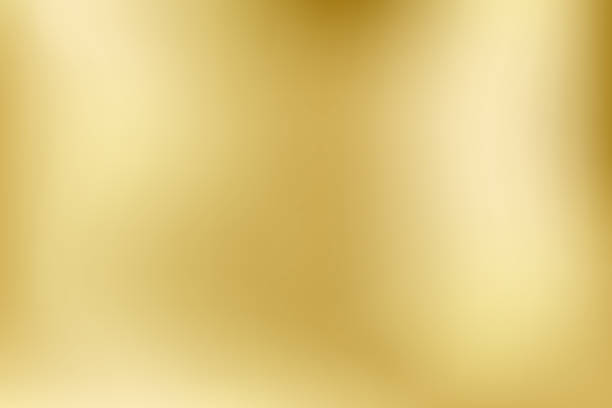 элегантный свет и блеск. векторное золото размыто градиентный фон стиля. текстура абстрактного металлического голографического фона. абст - золото иллюстрации stock illustrations