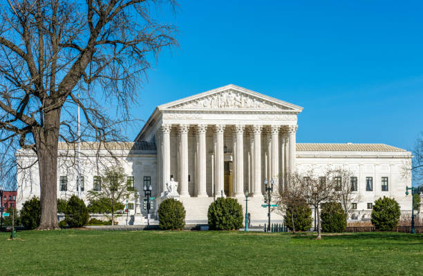 アメリカ合衆国最高裁判所 - us supreme court corinthian column classical greek ストックフォトと画像