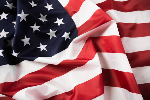 istock American flag waving background. Independence Day, Memorial Day, Labor Day - Image 1130975698
