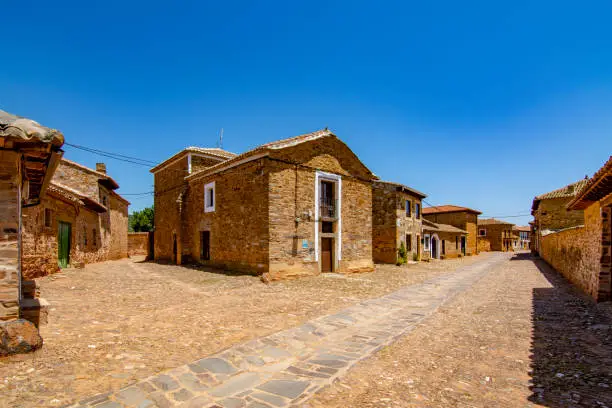 Photo of medieval village of castrillo de los Polvazares
