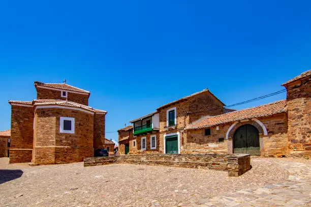 Photo of medieval village of castrillo de los Polvazares