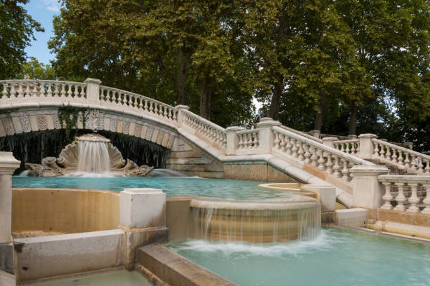 istock Fountain in the public Parc Darcy in Dijon (France) 1130978262