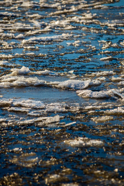 istock frozen ice blocks on sea beach in winter 1130985099