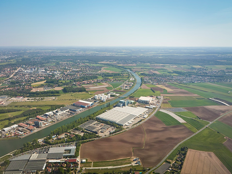 An image of a landing at Nuremberg airport
