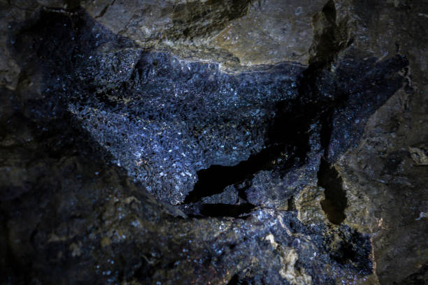 istock A Seam of Blue John Rock Crystals 1130990956