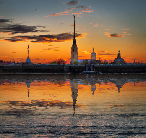 istock Decline over the Peter and Paul Fortress 1130991092