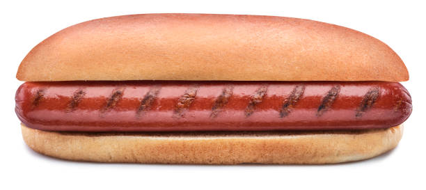 istock Hot dog - grilled sausage in a bun. 1130991909