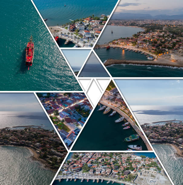 istock Collage of ancient Side,Antalya 1130992961