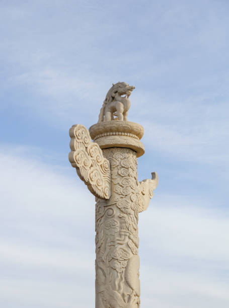 istock Ancient Statue in Forbidden city in Beijing 1131001328
