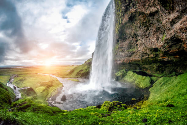 istock Stunning Gullfoss Falls in southwest Iceland on a Golden circle route 1131004045