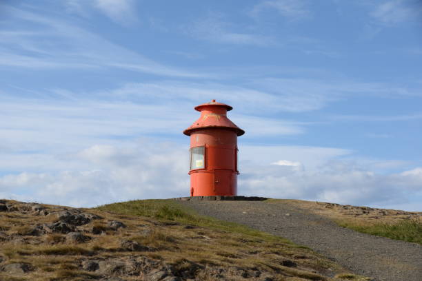 istock Lighthouse at Stykkisholmur, Iceland 1131011941