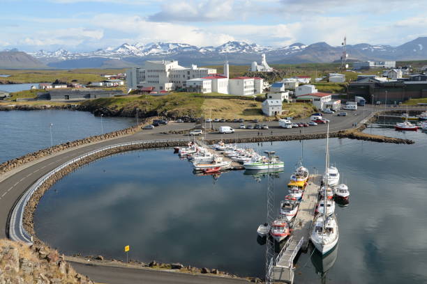 istock Port of Stykkisholmur, Iceland 1131012155