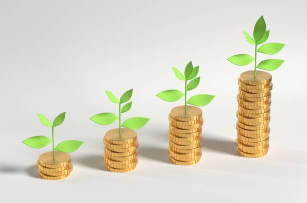 istock Making your investments grow! 1131012199