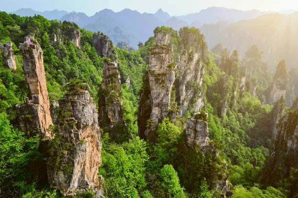 istock Zhangjiajie mountains, China 1131014825