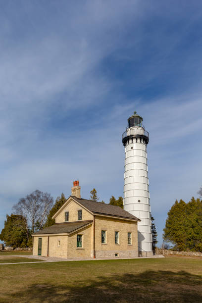 istock Cana Island Lighthouse in Door County Wisconsin 1131014930