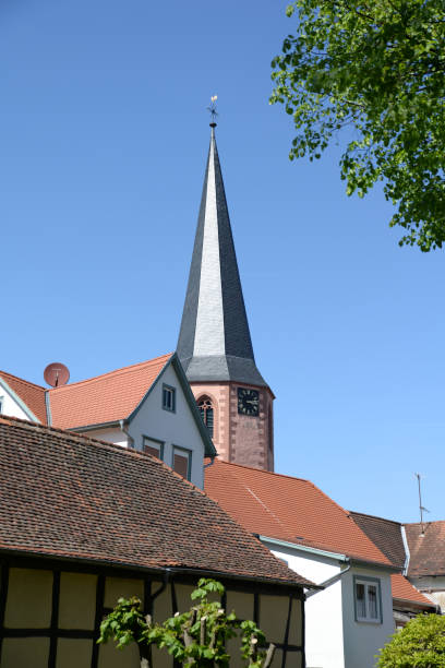 istock Church in MIchelstadt 1131015590