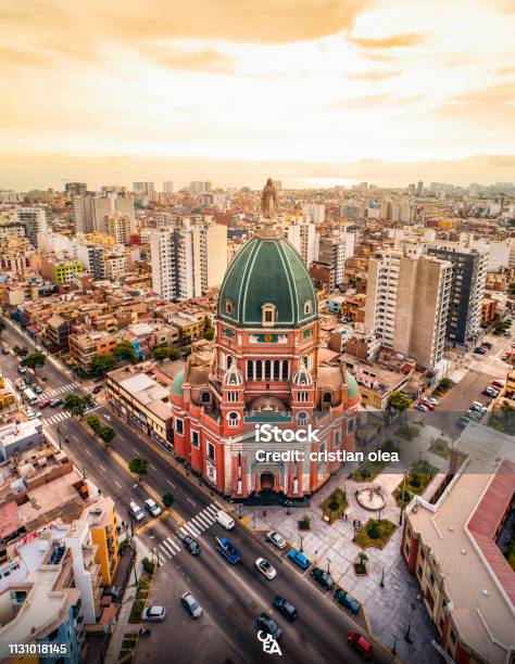 Immaculate Heart Of Mary Stock Photo - Download Image Now - Lima - Peru, Peru, Church