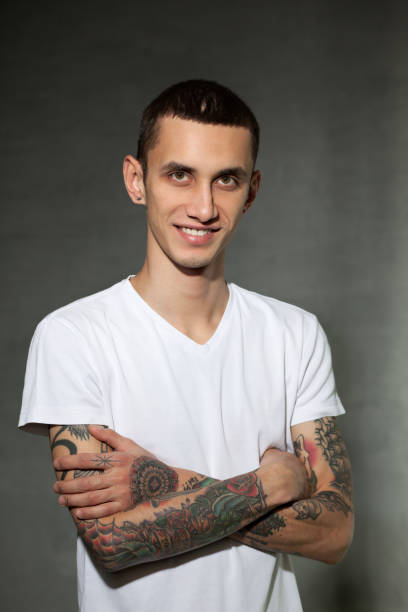 istock Studio portrait of a 20 year old man 1131020244